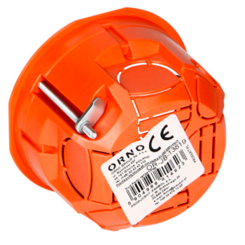 PUSZKA PODTYNKOWA 60 mm PŁYTKA DO PŁYT GIPSOWYCH ORNO OR-JB-13819 100 szt.